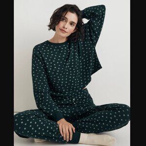 Madewell Waffle-Knit Pajama Set in Ditsy Floral NWOT